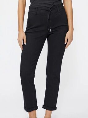 NWT PAIGE CHRISTY PANT IN BLACK SHADOW